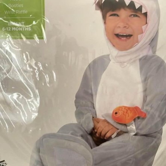 BRAND NEW baby shark halloween costume size 6-12M - Picture 4 of 6